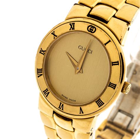 gucci gold watches|gucci gold watches for women.